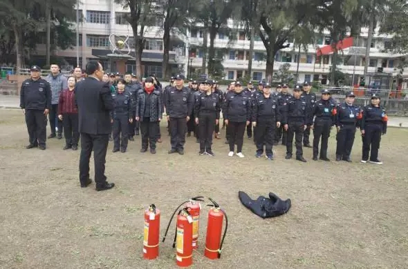 廣西朋宇組保安培訓中心第一期培訓班成功“出爐”！
